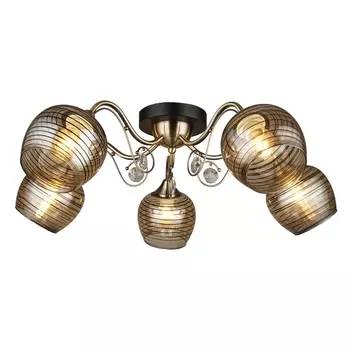 Потолочная люстра MD.4044-5-S AB+BK Imex