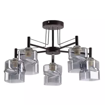 Потолочная люстра MD.4237-5-S BR+CH (Imex)