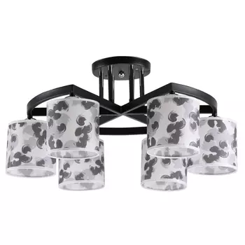 Потолочная люстра MD.51536-6-S BK+CH (Imex)