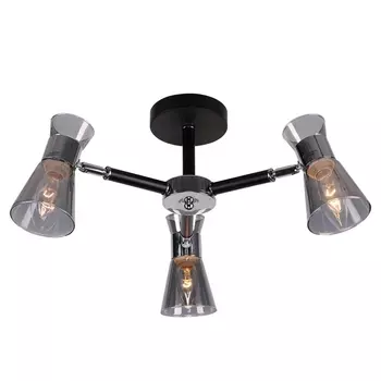 Потолочная люстра MD.6559-3-S CH+BK Imex