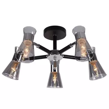 Потолочная люстра MD.6559-5-S CH+BK Imex