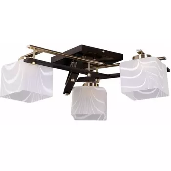 Потолочная люстра MD.77166-3-S WENGE+FGD Imex