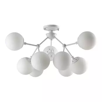 Потолочная люстра Crystal Lux MEDEA PL9 WHITE