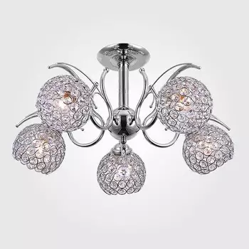 Потолочная люстра 7777/5 хром Eurosvet Mirage