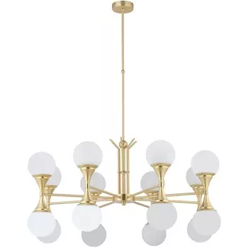 Потолочная люстра молекулы на штанге Kutek Bari BAR-ZW-8(ZM)