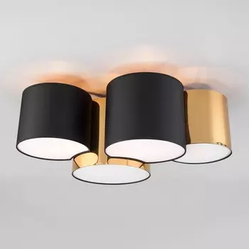 Потолочная люстра TK Lighting Mona 3446 Black / Gold