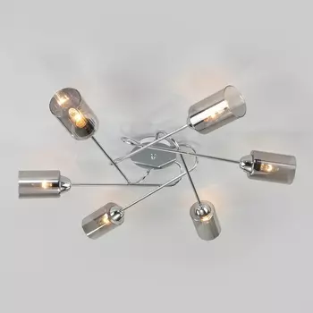 Потолочная люстра 30167/6 Eurosvet Motive хром