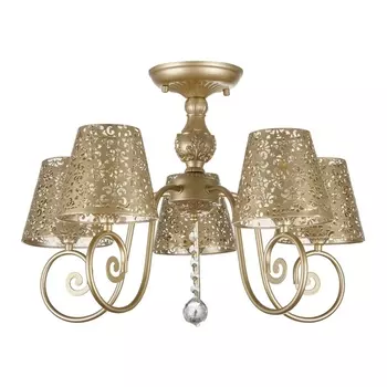 Потолочная люстра MyFar Luna MR1314-5C с подвесками