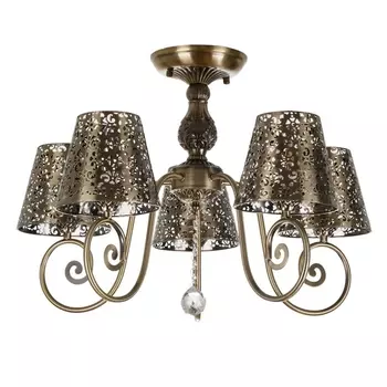 Потолочная люстра MyFar Luna MR1315-5C с подвесками