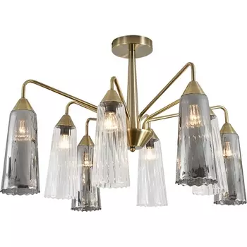 Потолочная люстра на штанге (13028/8R Brass) Indigo Campana V000510