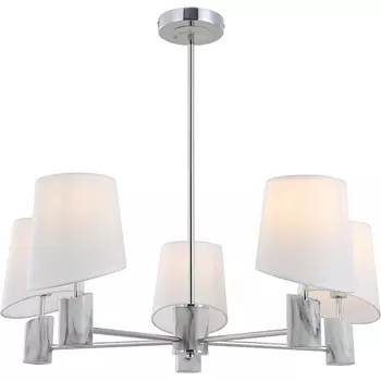 Потолочная люстра на штанге (13034/5R Chrome) Indigo Sereno V000574