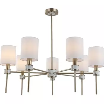 Потолочная люстра на штанге (13035/8R Brass) Indigo Poesia V000578