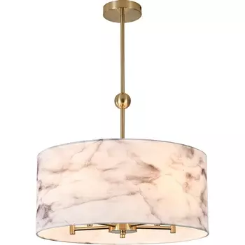 Потолочная люстра на штанге (13036/5R Brass) Indigo Venato V000581