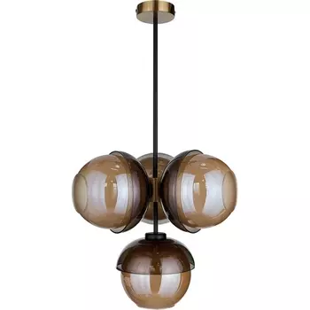 Потолочная люстра на штанге 33 Идеи CHN800L.04.17BL.ASB-M14AM (плафоны шарики)