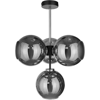 Потолочная люстра на штанге 33 Идеи CHN800M.04.17CH.BL-S13GR (плафоны шарики)