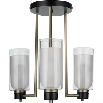 Потолочная люстра на штанге 33 Идеи CHN900.03.AMB17.ABL-M16TR