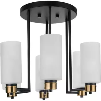 Потолочная люстра на штанге 33 Идеи CHN900.06.BL17.ASB-S16WH