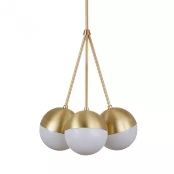 Потолочная люстра Copper Light Chandelier 3 ImperiumLoft 40,1493 (75180-22) в форме шара