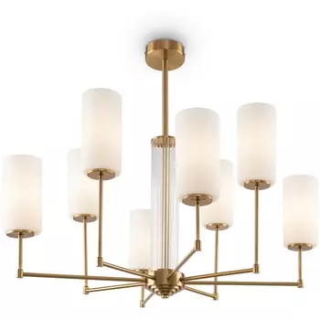 Потолочная люстра на штанге Freya Agnes FR5184PL-08BS