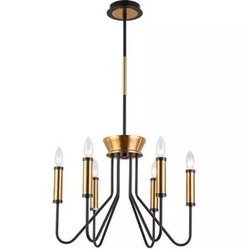 Потолочная люстра на штанге Alfa Light F1124-20 в виде свечи