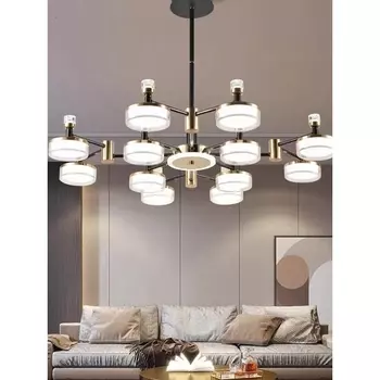 Потолочная LED люстра на штанге Alfa Light F1324-08