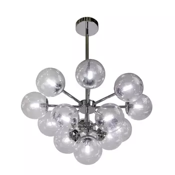 Потолочная люстра молекулы на штанге AM Group AM490 CH