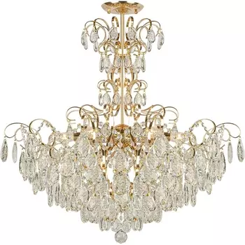 Потолочная люстра на штанге AM Group MONICA MONICA KRISTAL PL9