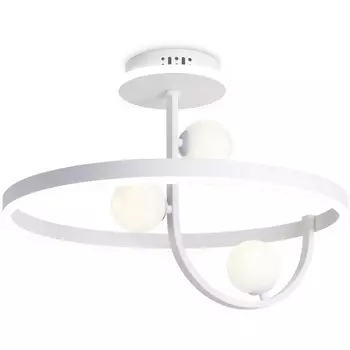 Потолочная светодиодная люстра (+ночной режим) с пультом управления на штанге Ambrella Comfort FL66261