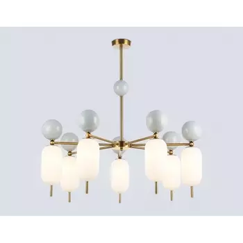 Потолочная люстра на штанге Ambrella High Light LH53106 (плафоны шарики)