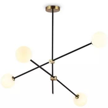 Потолочная люстра на штанге Ambrella Traditional TR2507 (плафоны шарики)