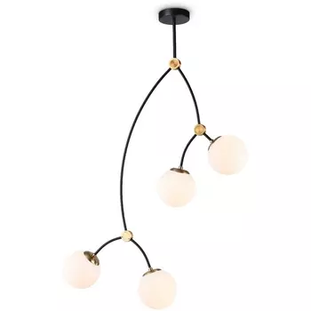 Потолочная люстра на штанге Ambrella Traditional TR2575 (плафоны шарики)