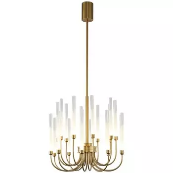 Потолочная светодиодная люстра на штанге Aployt Dominisia APL.852.07.40