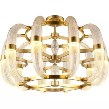 Потолочная светодиодная люстра на штанге Aployt Solandzh APL.856.07.100