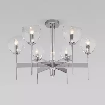 Потолочная люстра на штанге 60130/6 Eurosvet Arrista хром Smart