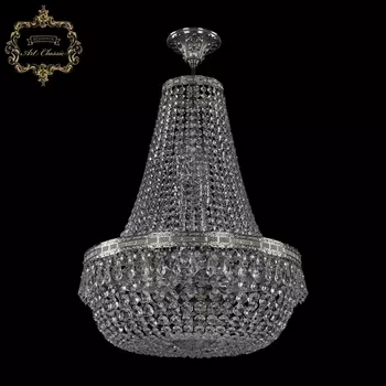 Потолочная люстра на штанге Art Classic 21.01 21.011.H2.45SP.Ni