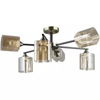 Потолочная люстра на штанге Arte Lamp Merci A4185PL-6BK