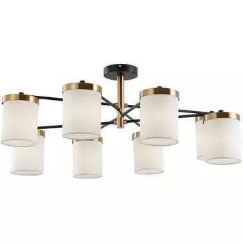 Потолочная люстра на штанге Arte Lamp Modello A4099PL-8BK