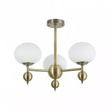 Потолочная люстра на штанге Arte Milano 270307/3 GD (плафоны шарики)
