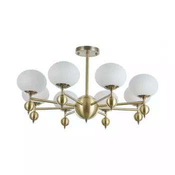 Потолочная люстра на штанге Arte Milano 270307/8 GD (плафоны шарики)