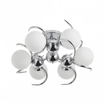 Потолочная люстра на штанге Arte Milano 271007/6C Ni (плафоны шарики)