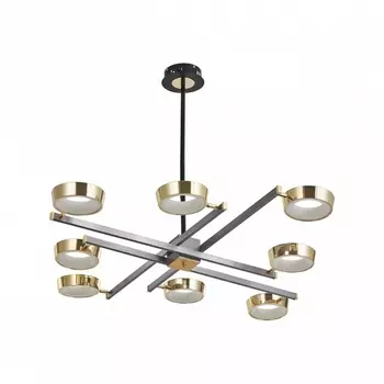 Потолочная светодиодная люстра на штанге Arte Milano 271279/8 NI/GD