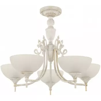 Потолочная люстра на штанге Arte Milano AM340049 340049/5 WT+G