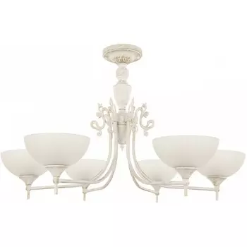 Потолочная люстра на штанге Arte Milano AM340049 340049/6 WT+G