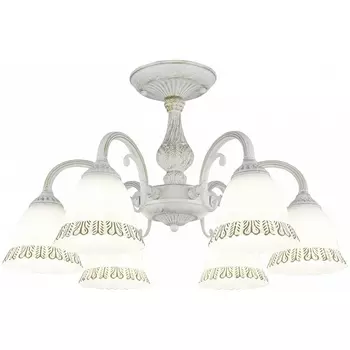 Потолочная люстра на штанге Arte Milano AM347410 347410/6 WT+G