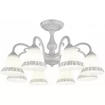 Потолочная люстра на штанге Arte Milano AM347410 347410/8 WT+SL