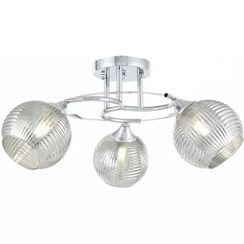 Потолочная люстра на штанге Arte Milano AMALFI 321006/3 CR в форме шара