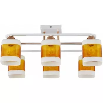 Потолочная люстра на штанге Arte Milano AMALFI 322008/6 WH+FG