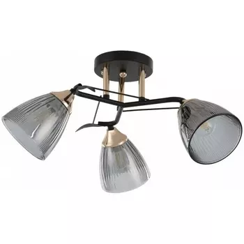 Потолочная люстра на штанге Arte Milano AMALFI 322610/3 BK+FG