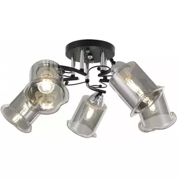 Потолочная люстра на штанге Arte Milano AMALFI 323219/5 CR+BK