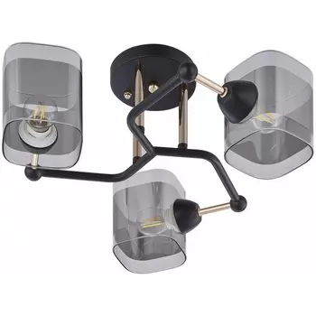 Потолочная люстра на штанге Arte Milano AMALFI 324308/3 BK+FG